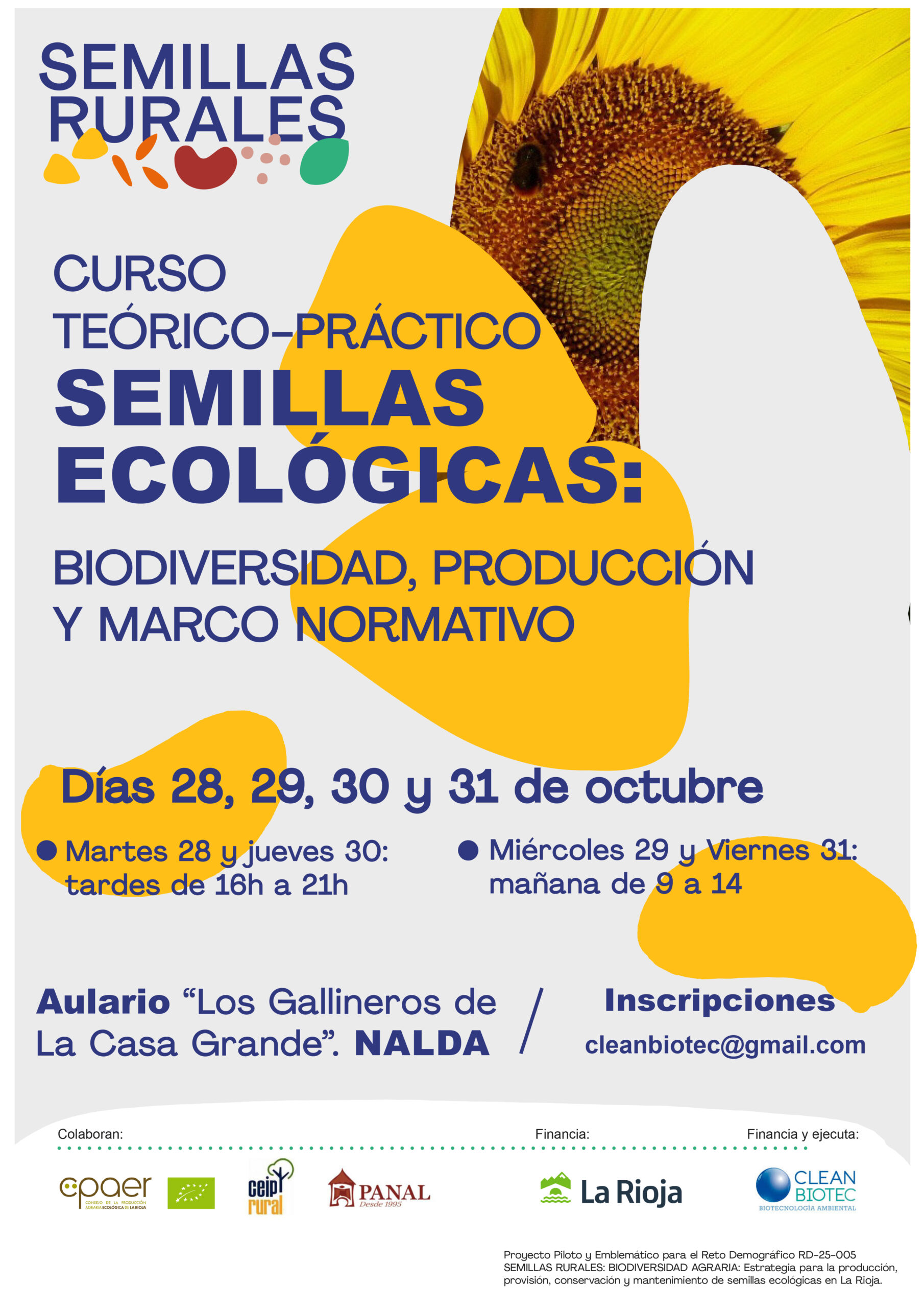 CURSO DE SEMILLAS ECOLÓGICAS